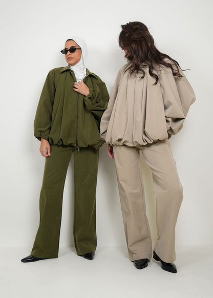 8037 Olive Set For Women