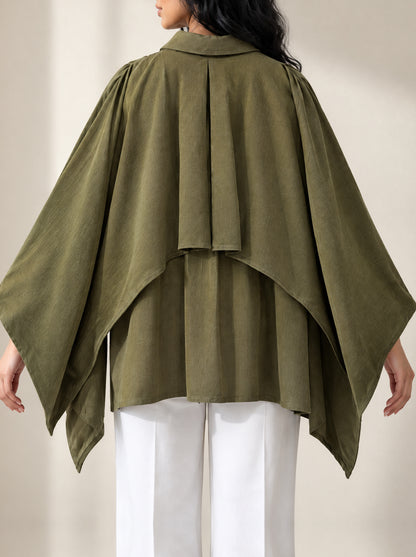 8383 Dark Green Shirt For Women