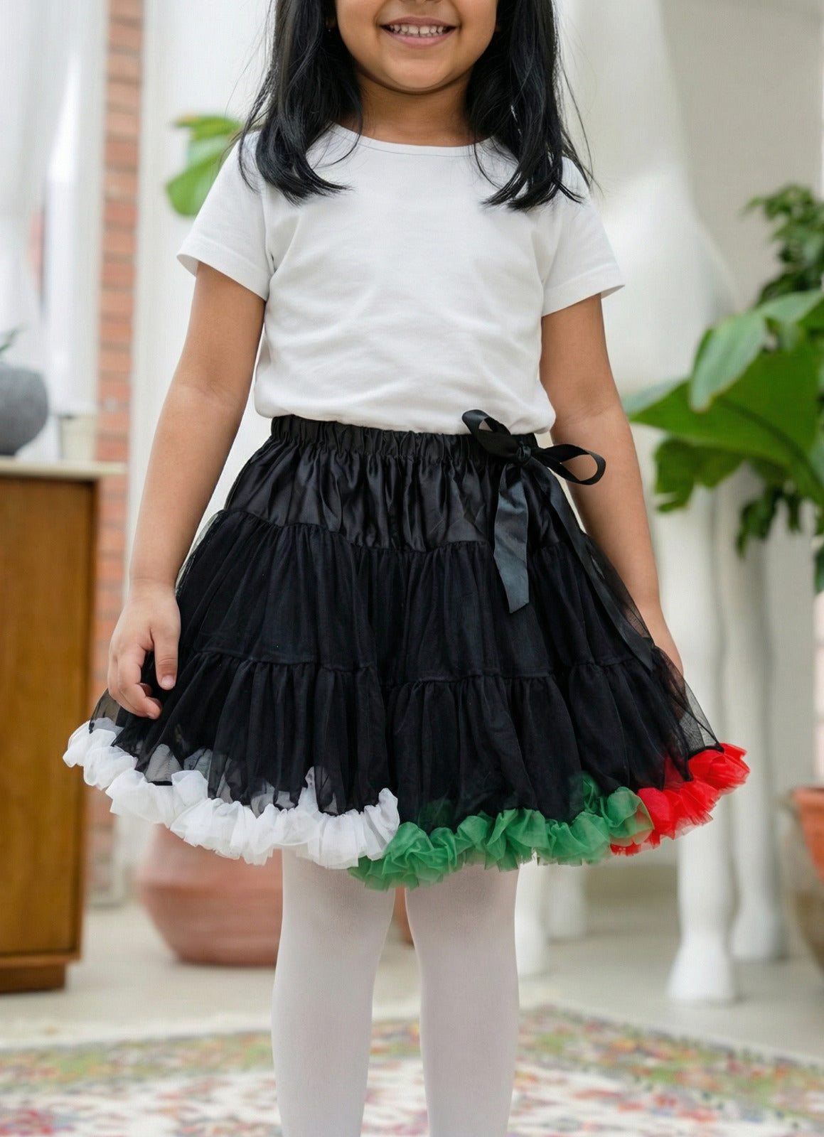 National Day Skirt For Girls