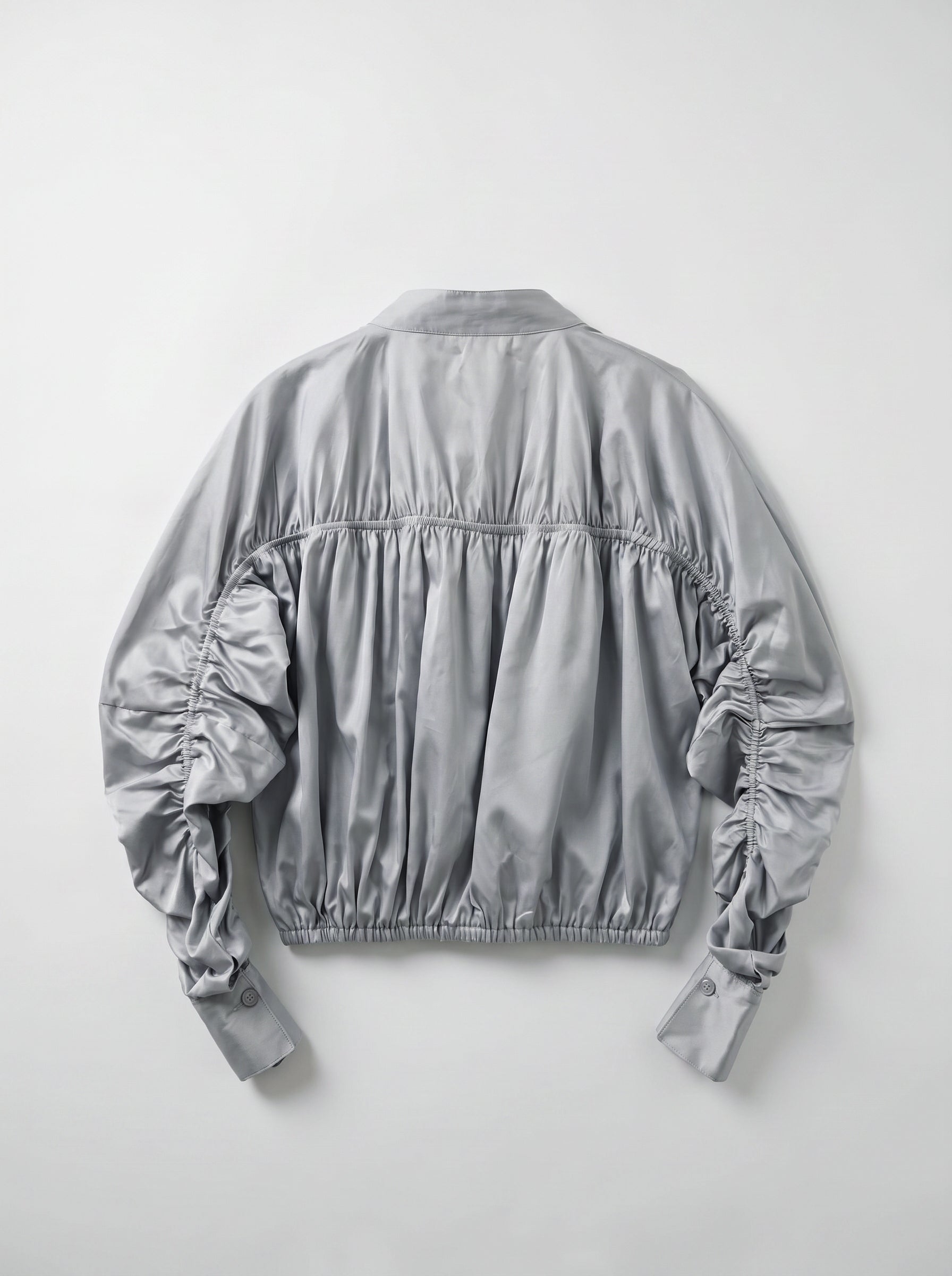 8256 Light Grey Jacket Top For Women