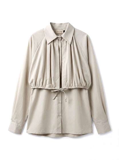 8286 Light Beige Shirt For Women