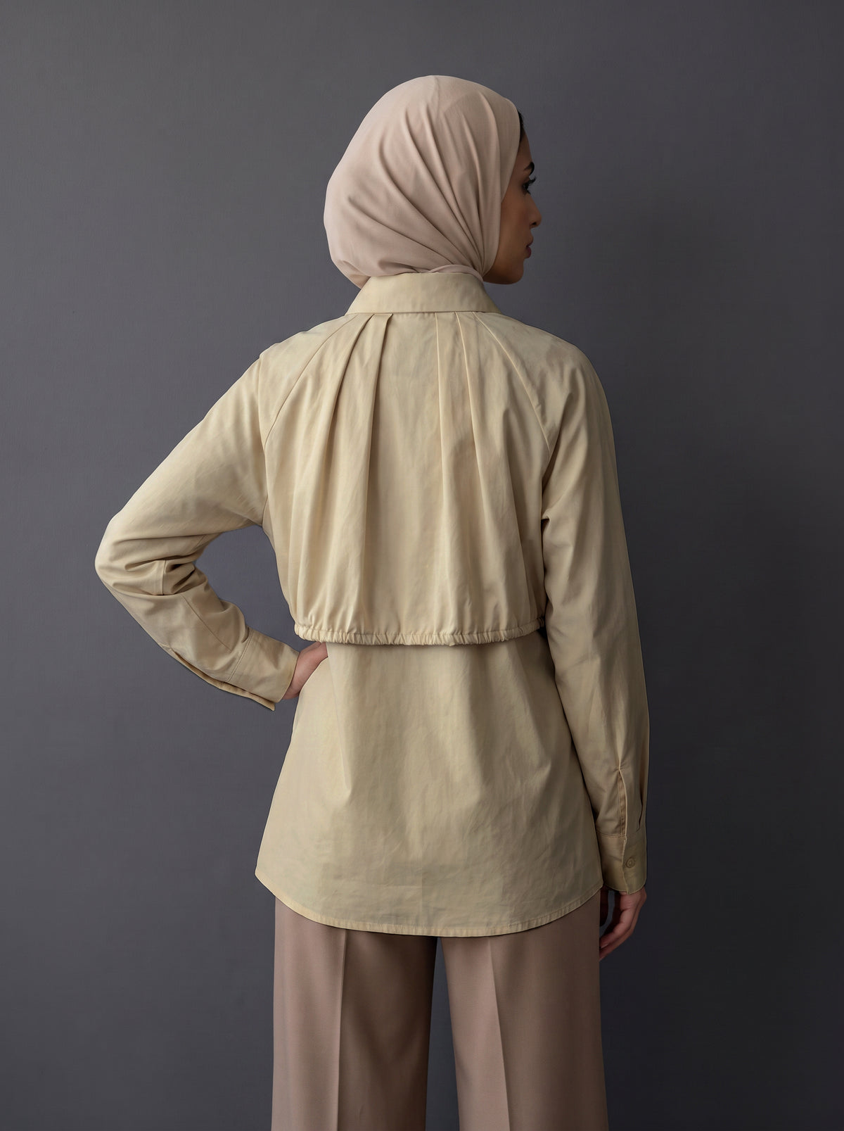 8286 Beige Shirt For Women