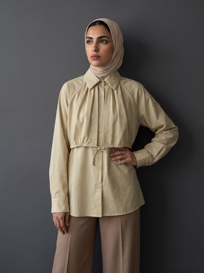 8286 Beige Shirt For Women