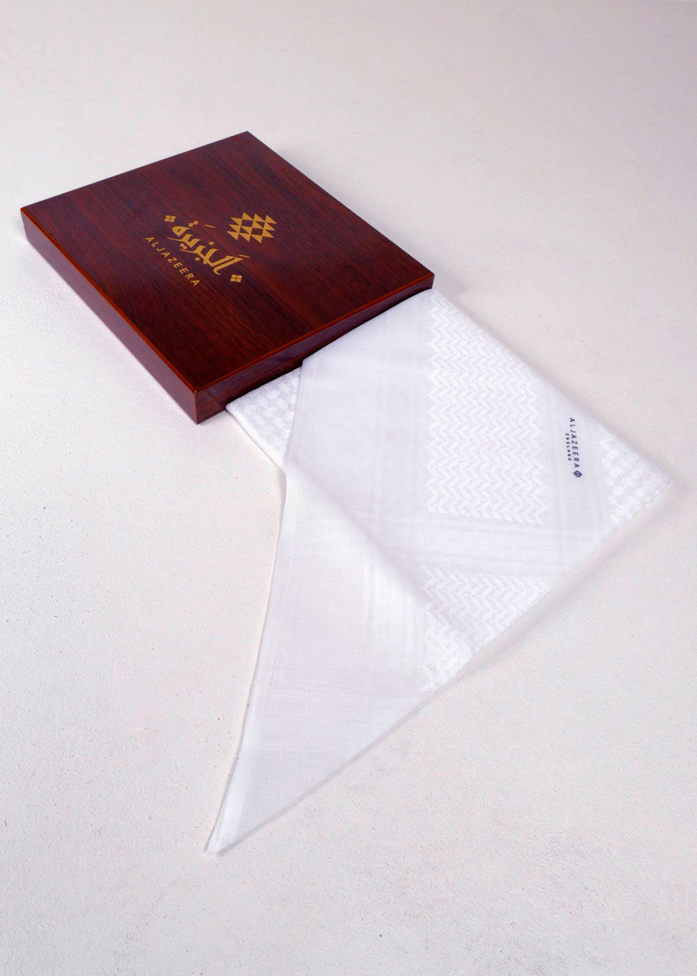 Super English White Shemagh For Al Jazeera For Men