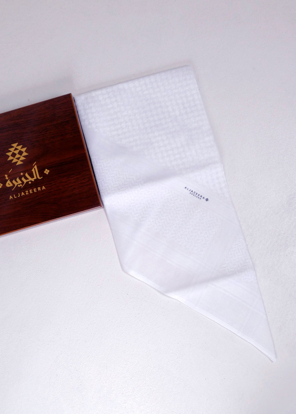 Super English White Shemagh For Al Jazeera For Men