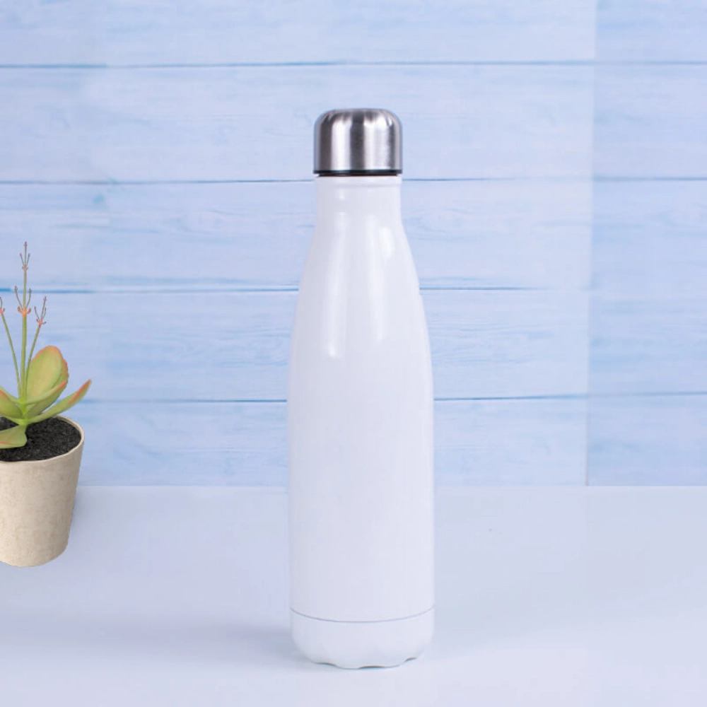 Picture of 500 ML White Standard Hot and Cold Beverage Bottle