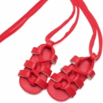 Picture of Red Roman Sandals For Girls