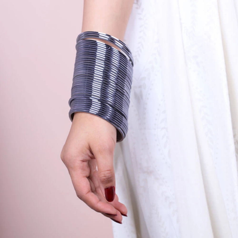 Picture of Set Of Grey Bangles