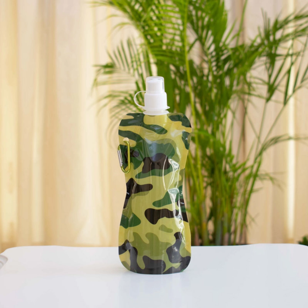 Picture of Camouflage Green Sipper Beverage Bottle