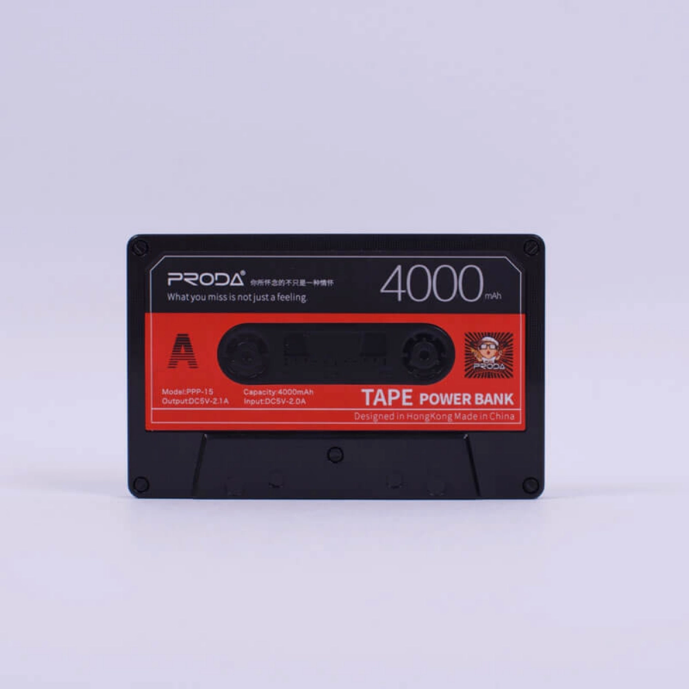 Picture of Red Small Cassette Powerbank