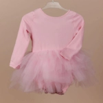 Picture of Pink Full Sleeve Dress For Girls