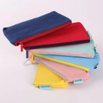 Picture of Sky Blue Stationery Pouch (With Name Embroidery)