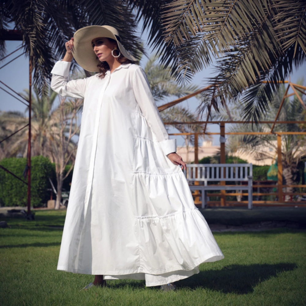 white long dress woman clothing Kuwait 