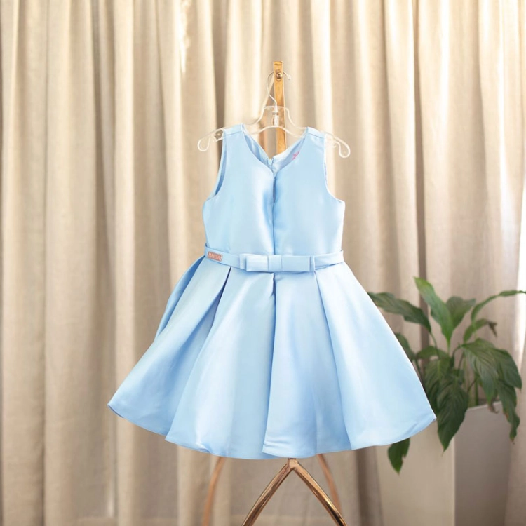 Picture of Baby Blue Dress For Girls - Model 5