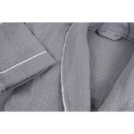 Picture of Grey And White Robe For Kids (With Name Printing Option)
