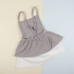 Picture of Grey And White Dress For Baby