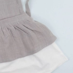 Picture of Grey And White Dress For Baby