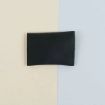 Picture of Leather Black Velvet Card Case (With Name Printing)