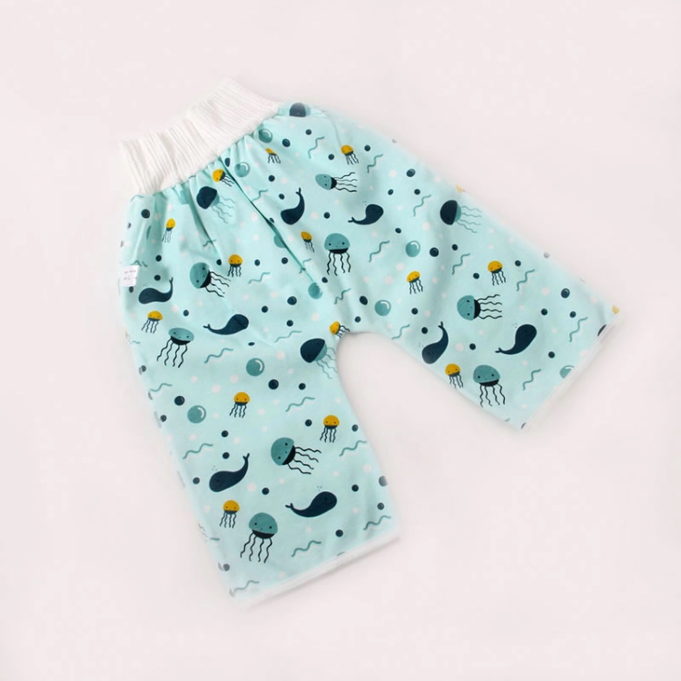 Picture of Green Seaworld Anti-Wetting Sleeping Pants For Baby