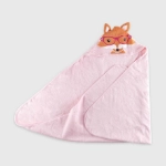 Picture of Brown Fox Towel For Kids Model 89 (With Name Embroidery Option)