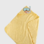 Picture of Yellow Duck Towel For Kids Model 98 (With Name Embroidery Option)