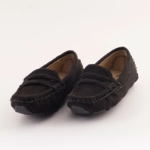 Picture of Black Suede Shoes For Boys