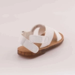 Picture of TIYA White Sandal Model E073 For Boys