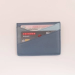 Picture of Grey Leather Vintage Cardholder