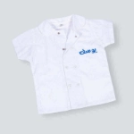 Picture of Boys Kinder Garden School Uniform B1 - White/Blue (With Name Embroidery Option)