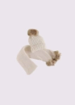 Picture of Multi-Color Beenie Cap And Scarf For Kids - Suitable For Below 2 Years