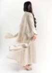 Picture of 23SS1TB6ST7301 Beige Bisht Long Sleeveless Set