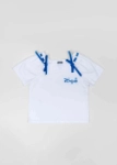 Picture of Girls Kinder Garden School Uniform - White/Blue (With Name Embroidery Option)