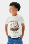 Picture of B&G Route 66 Graphic T-Shirt For Boys NB3508