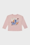 Picture of B&G Tyess Girl Long Sleeve Graphic T-Shirt TJ4510 