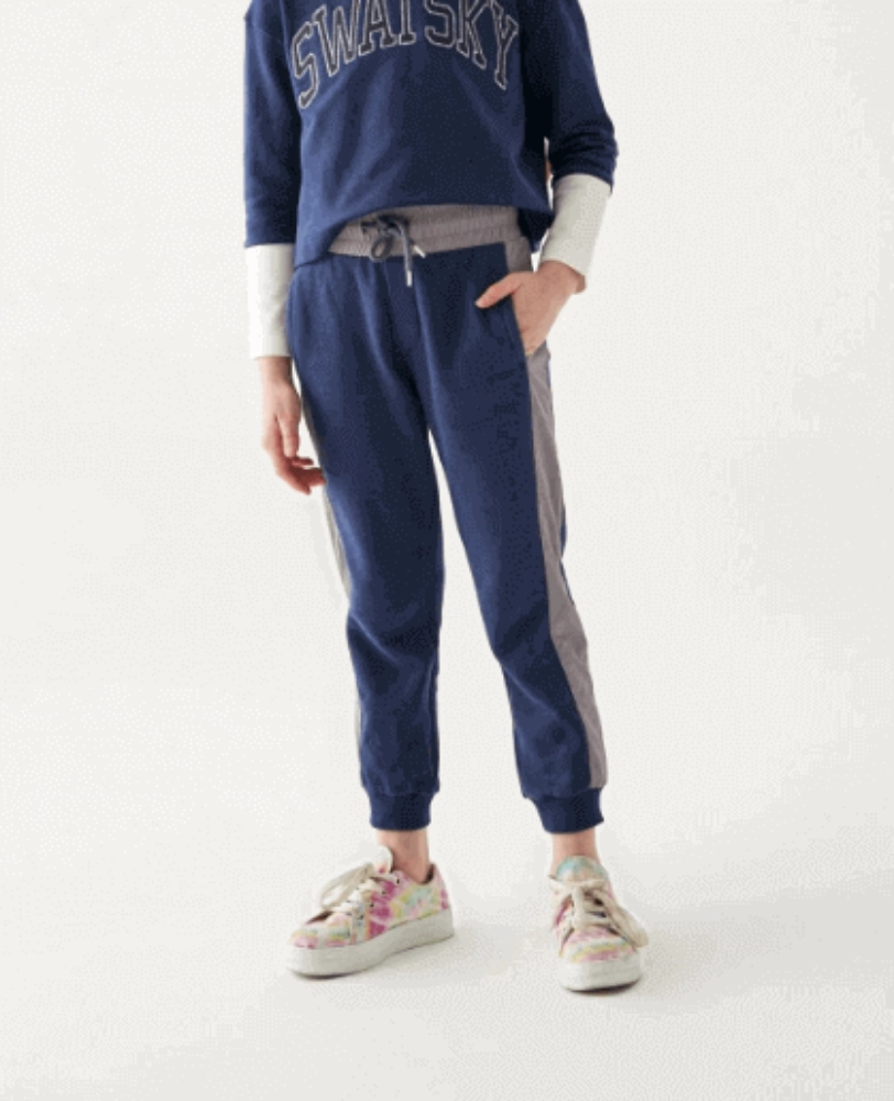 Picture of B&G SWATSKY Girl's Navy Blue Sweatpants SW6208