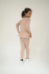Picture of TIYA Girls Rib Knit Two Piece Set, Long Sleeve + Pants ST213 