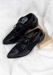 صورة 7368 حذاء شبكي أسود للنساء SS0-24