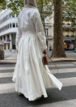 صورة Nova Fitted Dress White