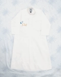Picture of White Dishdasha with Blue Crescent Embroidery Al Jazeera For Kids - Ramadan Edition (With Name Embroidery)