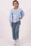 Picture of  TIYA Lovely light blue blouse for girls B0185