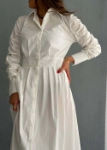 Picture of 7564 White Long Dress For Women