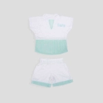 Picture of Multi-Color Mesh Towel Set For Girls (With Embroidery Option)