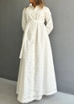 Picture of 7576 White Elegant Summer Dress For Women