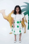 Picture of National Day Flower Dress (With Name Embroidery Option)