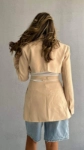 Picture of 7500 Beige Blazer For Women