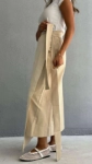 Picture of 7575 Beige And Green Skirt For Women