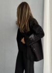 Picture of 7653 Black Blazer For Women