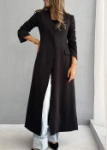 Picture of 7651 Black Coat For Women