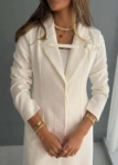 Picture of 7645 White Coat For Women