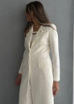 Picture of 7645 White Coat For Women